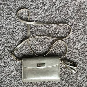 Lilly Pulitzer gold crossbody
